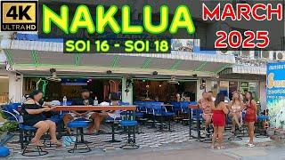 Pattaya Naklua Vlog   Soi 18 and Soi 16   2025 Thailand