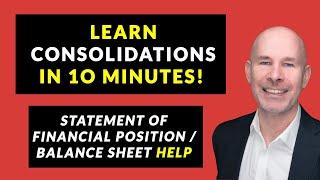 Learn Consolidated Financial Statements In Just 10 Minutes! | ACCA FA | ACCA FR