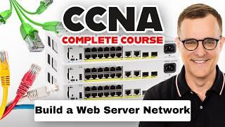 Build a Web Server network for free using Cisco Packet Tracer (FREE CCNA 200-301 Course 2025)