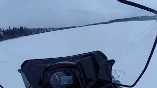 Максимальная скорость снегохода RM Vector 551I.