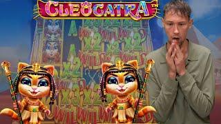 CASINODADDY'S AMAZING BIG WIN ON CLEOCATRA SLOT 