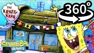 Go 360 ° Inside the Krusty Krab ! Official SpongeBob VR Video