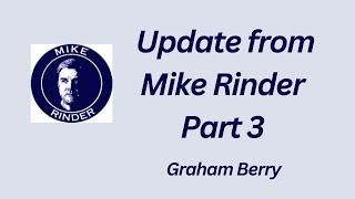 Update from Mike Rinder, Part 3 - Graham Berry