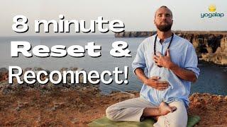 Reconnect in 8 minutes | Gentle breathing session with Michaël Bijker