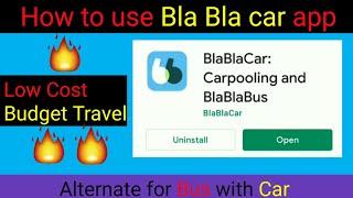 how to use bla bla car app (review)