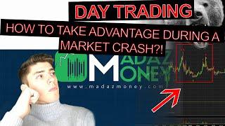 HOW TO TAKE ADVANTAGE DURING A MARKET CRASH | DAYTRADING WEEKLY RECAP