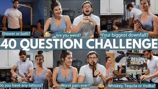 40 QUESTION CHALLENGE TAG--ANSWERING 40 QUESTIONS--HUSBAND AND WIFE Q & A