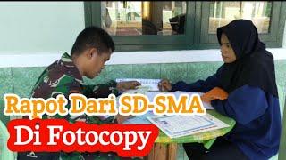 Rapot Dari SD Sampai SMA Di Fotocopy dan Di legalisir • Part-24...