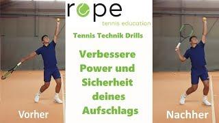 Tennis Aufschlag Technik - Wie du mehr Power und Sicherheit in deinen Aufschlag bringen kannst