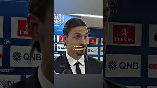 Златан поставил на место журналиста #футбол #football #ibrahimovic #youtubeshorts #shorts #trending