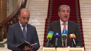 Foreign Minister Qureshi s Media Briefing in Dushanbe Tajikistan