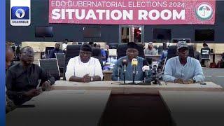 Edo Election: PDP Alleges Its Agents Were Not Allowed Into Collation Centres | LIVE