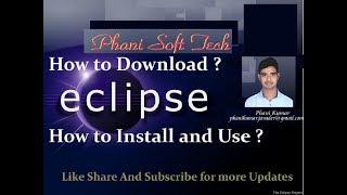 Eclipse downloading and installation for java ee developers - phani soft tech