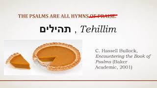 Psalms study with Jim Estep Part 1