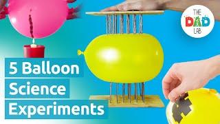 5 Science Experiments with Balloons