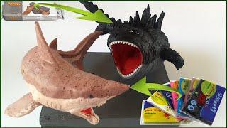 BLOOPZILLA VS HELICOPRION WITH CLAY/PLASTILINA.