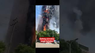 gedung tertinggi di dunia, terbakar  #epiceponym #shorts #viral #tiktokviral