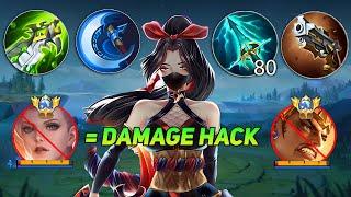 HANABI BEST HIGH DAMAGE HACK BUILD 2024! THIS BUILD IS LITERALLY BROKEN! ( PLS ABUSE THIS BUILD! )