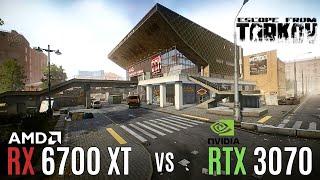 Streets of Tarkov - RTX 3070 vs RX 6700 XT - Escape From Tarkov