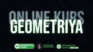 Geometriya Online kurs!