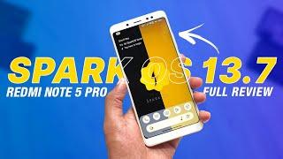 Spark OS 13.7 For Redmi Note 5 Pro | Android 13 QPR3 | Bugs & Features | Full Detailed Review