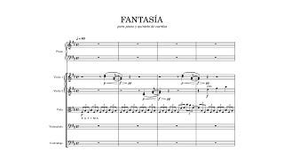 Juan Pablo Arce - Fantasía para Piano y Quinteto de Cuerdas - MS4