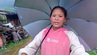 life in rural Nepal || Rita's village farm house  ||