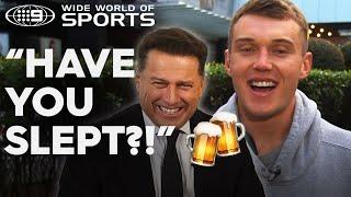 Patrick Cripps' EPIC hungover interview! | Wide World of Sports