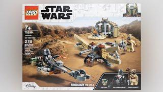 LEGO Star Wars 2021 TROUBLE ON TATOOINE Review! (75299)