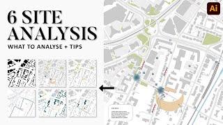 Site Analysis using Illustrator Tutorial