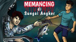 Kartun Hantu Seram Terbaru | Memancing di Sungai Angker | Kartun horor