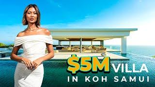 Inside this LUXURY $5M VILLA with a 360 DEGREE INFINITY POOL in Koh Samui