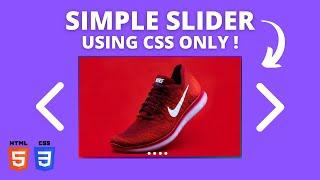 How To Make a Image Slider With HTML & CSS | Easy Tutorial (2022)