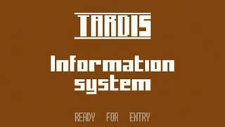 Doctor Who - TARDIS Information Systems Screen