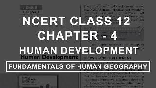 Human Development - Chapter 4 Geography NCERT Class 12