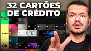 Ranking: Os MELHORES Cartões de Crédito 2025