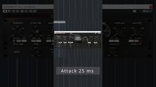 How Compressor Attack Affects Sound and Transients #shorts #compressor #tutorial