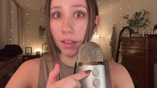 ASMR | Fast Mouth Sounds and Hand Movements at the LOWEST Sensitivity