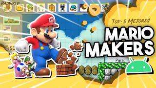 Top: 5 Mejores "MARIO MAKERS" para ANDROID | RADWrld