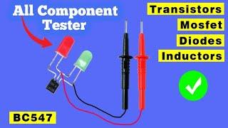 Make all component tester with BC547 || All components tester || Continuity tester