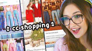 CC SHOPPING SPREE IN THE SIMS 4 ️