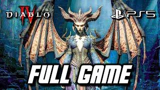 Diablo 4 Full Game Gameplay Walkthrough - No Commentary