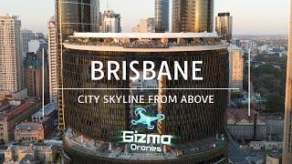 Brisbane City Skyline From Above 2024 - DJI Mini 4 Pro DLogM