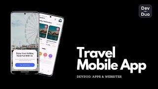 Travel Mobile App| Full Tutorial | From Scratch | Android Studio | Beginner To Pro Project