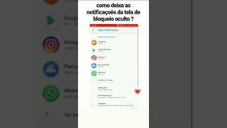 como deixar as notificaçoês da tela de bloqueio oculta " dispositivos motorola "