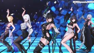 【Ver2】【GengChen+LingGuang+Hades+YingZhao+Hera/Aether Gazer】 EXID - Up & Down 【MMD/4K】