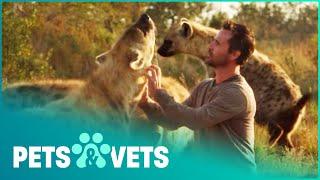 Kevin Richardson Is Part Of The Hyena Pack | Animal Odd Couples | Pets & Vets