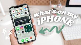 WHAT'S ON MY IPHONE 12 PRO | apps you NEED & how I organize my phone