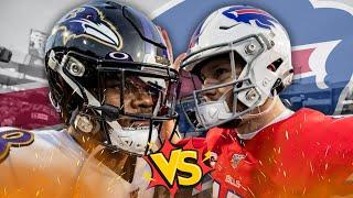 JOSH Allen, LAMAR Jackson and the BILLS 'BIGGEST TEST' this season vs the RAVENS