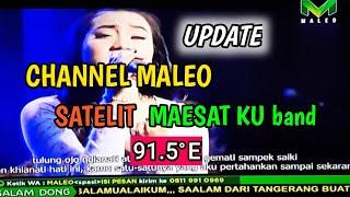 frekuensi terbaru channel maleo di satelit maesat 3B ku band 91.5°E